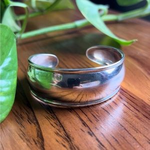 Silpada Sleek Classic Sterling Silver Cuff Bracelet